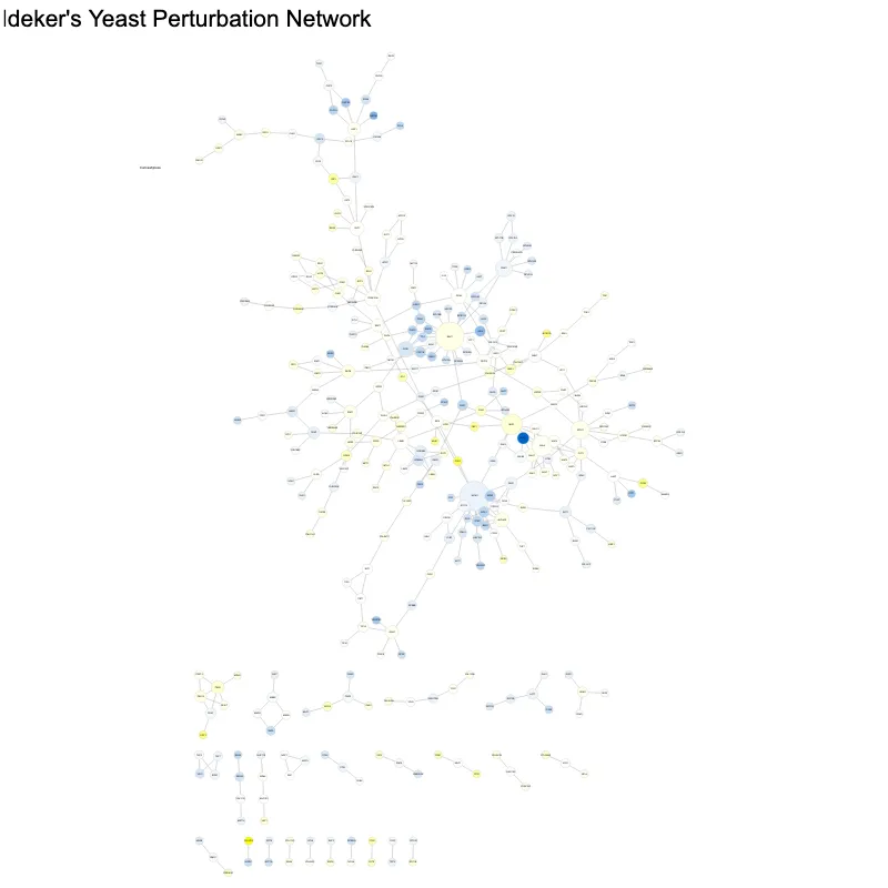 Analyze Network Relationships in Cytoscape with XGMML File
